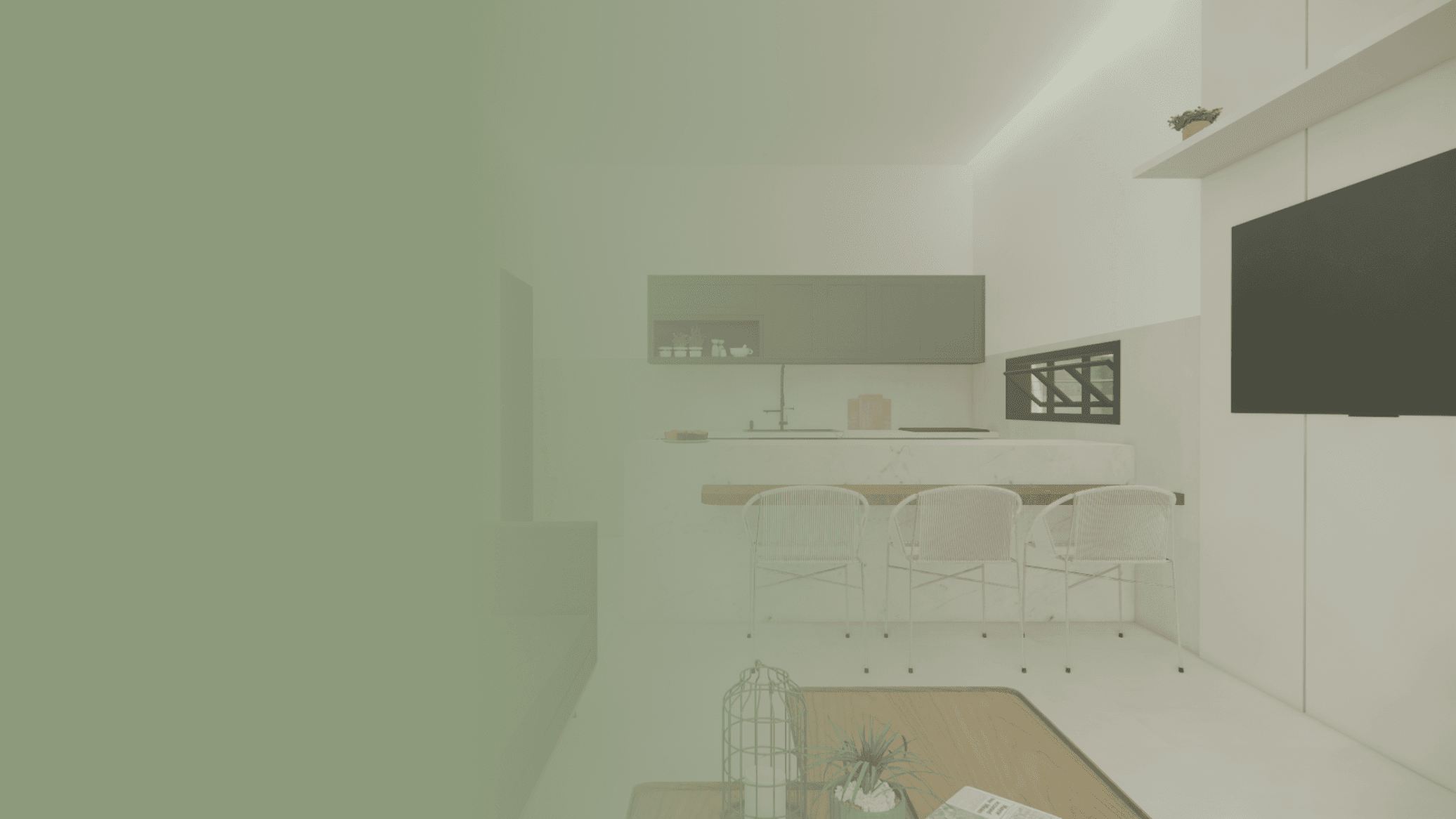 Ambientes da casa